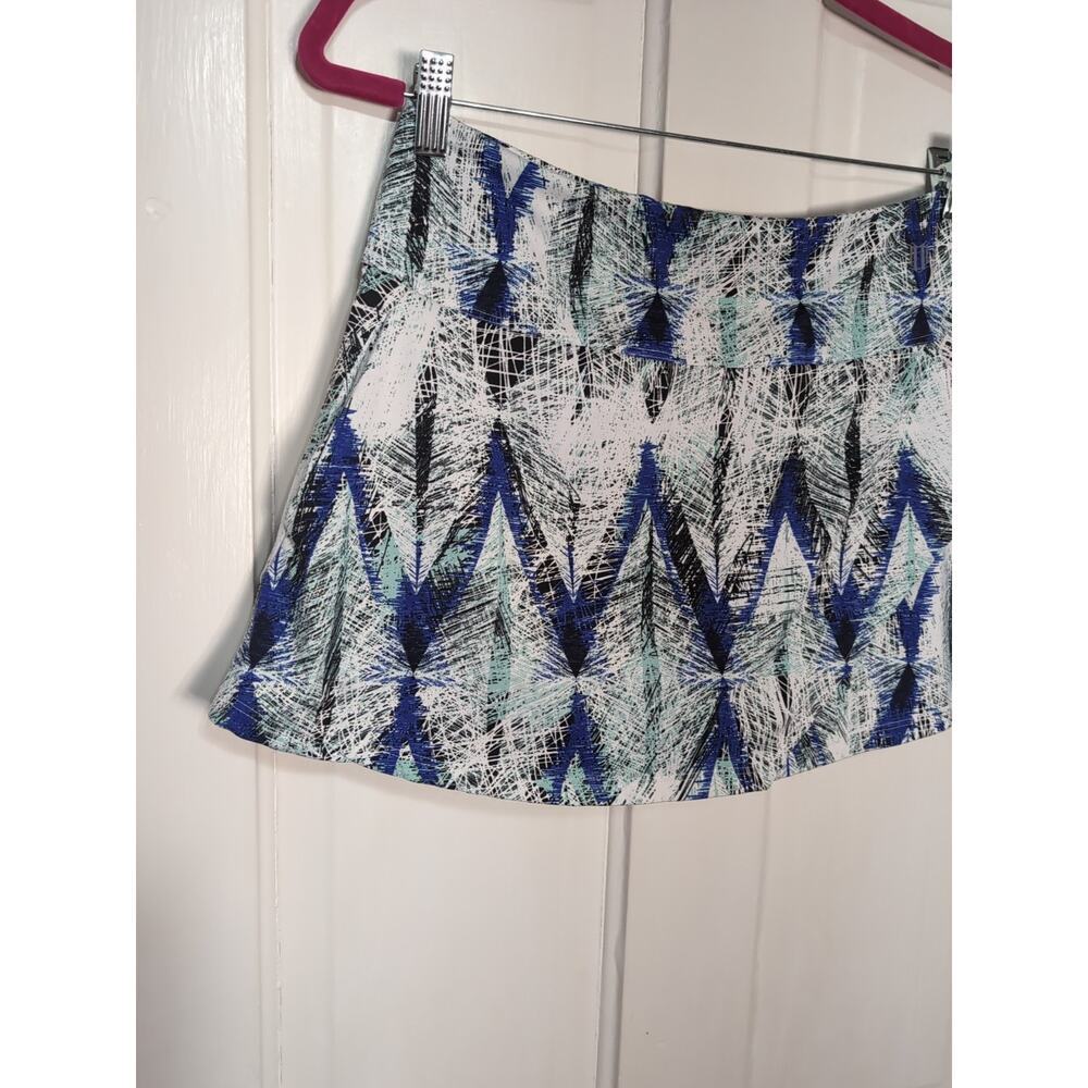 Eleven By Venus Williams Tennis Skirt Geometric USA Golf Sports Women's M(1219) - Picture 2 of 7